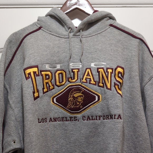 Gray USC Trojans Sweatshirt - Picture 3 of 4